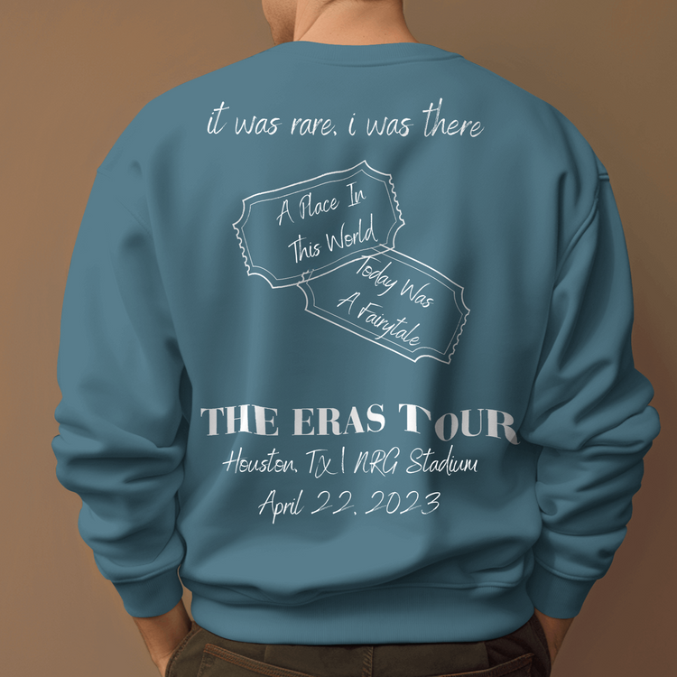 The Eras Tour Date Sweatshirt