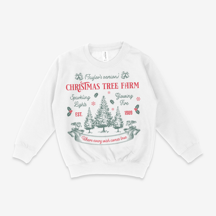Christmas Tree Farm Kid's Sweatshirt