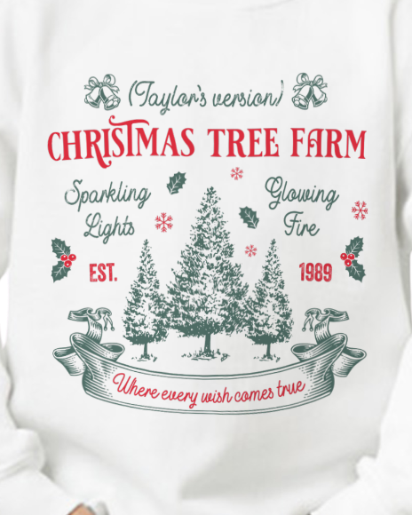 Christmas Tree Farm Kid's Sweatshirt