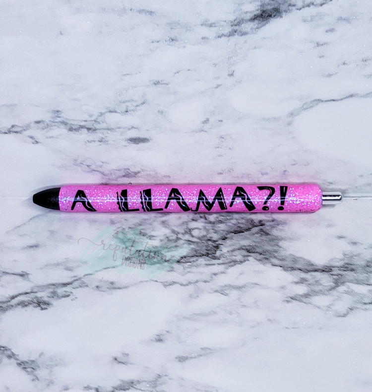 A Llama?!?! Pen