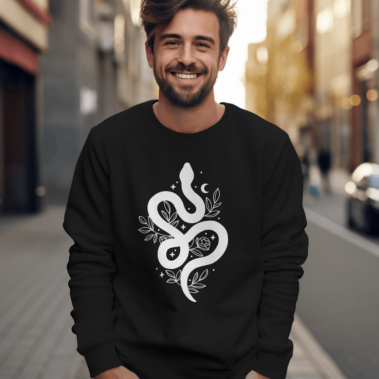 Floral Snake Reputation Sweatshirt