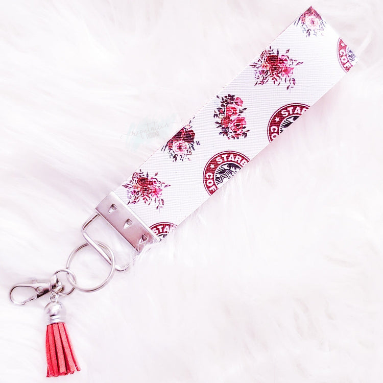 Rose Starbuck Key Fob