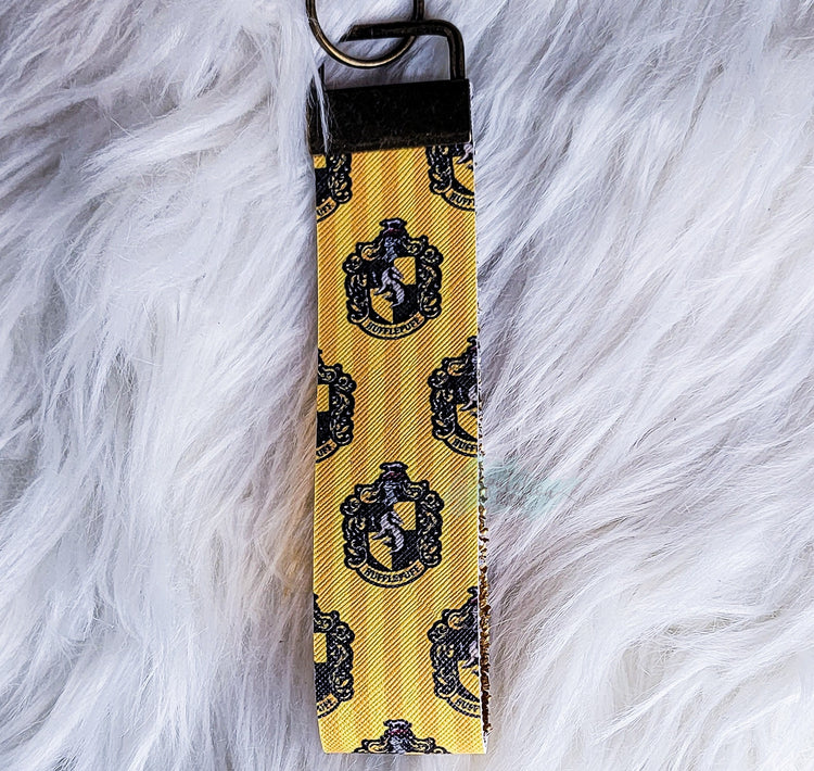 Wizard School House Crest Key Fob
