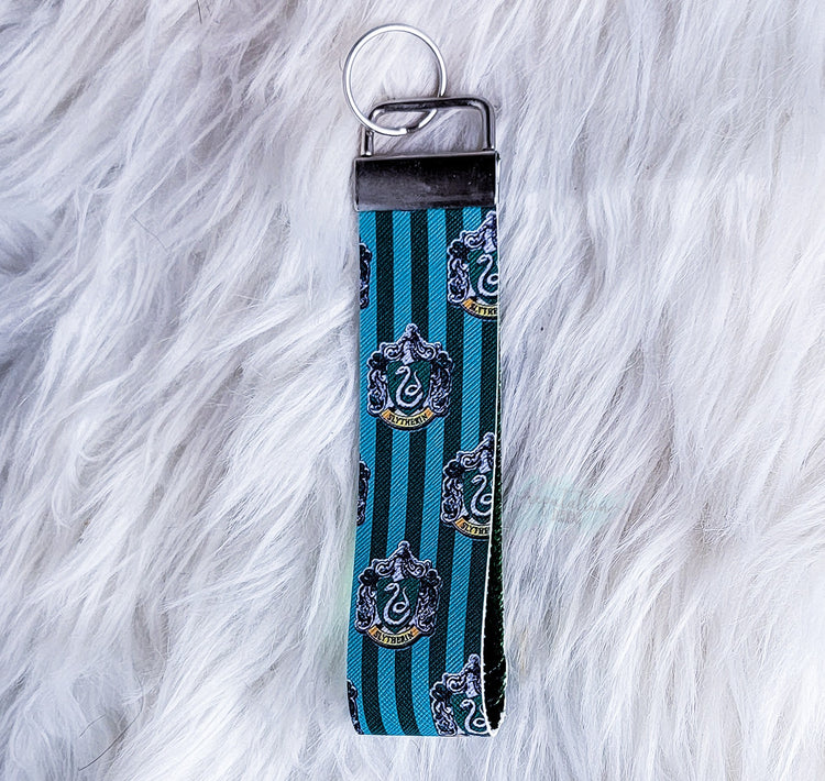 Wizard School House Crest Key Fob