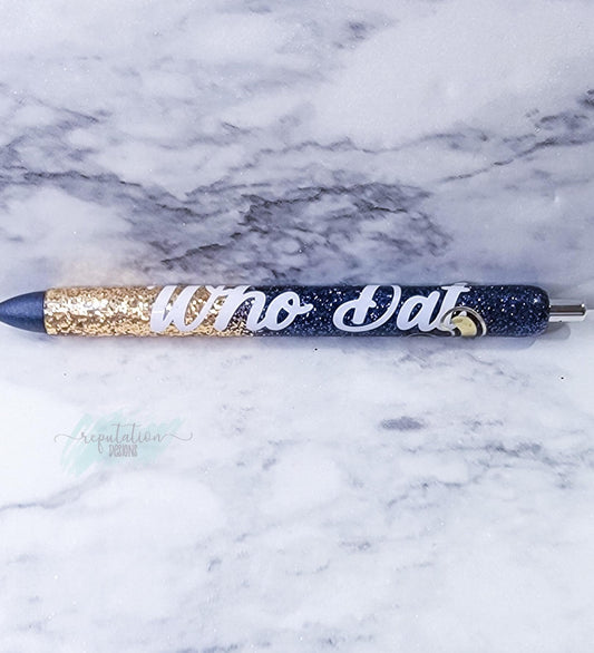 Black and Gold Pen