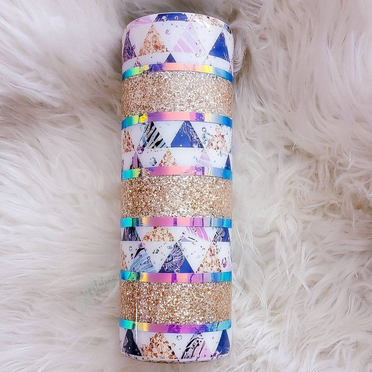 Beach Stripe Tumbler