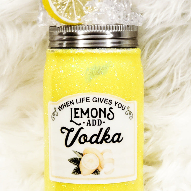 Lemons and Vodka Tumbler