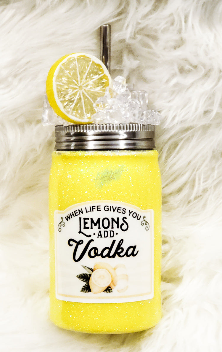 Lemons and Vodka Tumbler