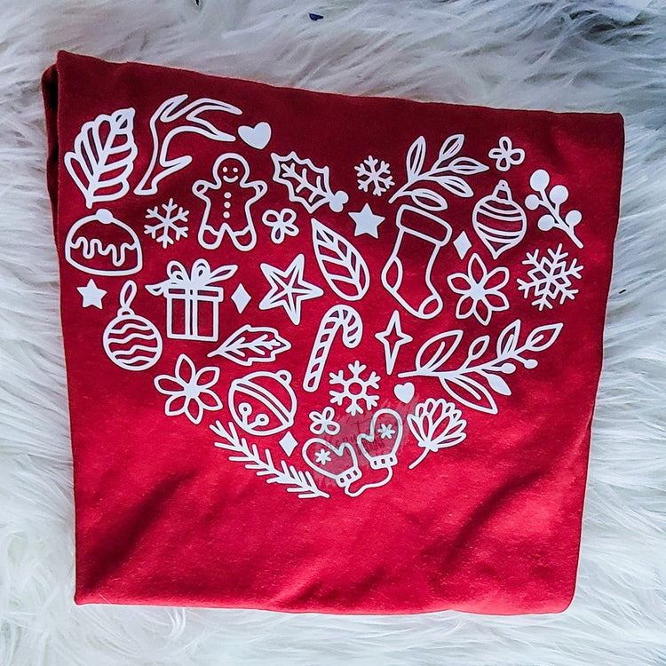 Christmas Heart Shirt